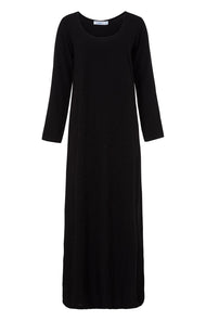 Full Slip Black Crepe | Slip Dresses | Aab Modest Wear