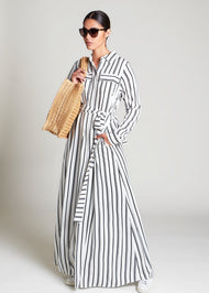 Stripe Maxi Dress | Maxi Dresses | Aab Modest Wear