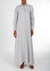 Shirted Maxi Light Grey