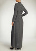 Grey Check Maxi | Maxi Dresses | Aab Modest Wear