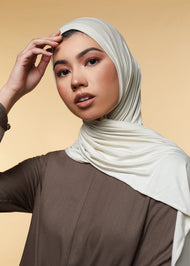 Premium Jersey Hijab Putty