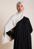 Black Linen Abaya