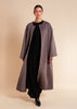 Modest Length Coat Grey