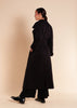 Mid Length Coat Black