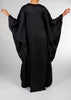 Floaty Kaftan Black Satin | Modest Abayas | Aab Modest Wear