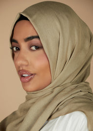 Taupe Bamboo Hijab | Hijabs | Aab Modest Wear