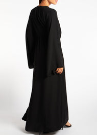 Loose Fit Abaya Black