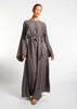 Loose Fit Abaya Grey