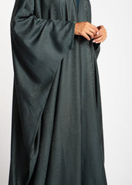 Open Abaya Mineral Green