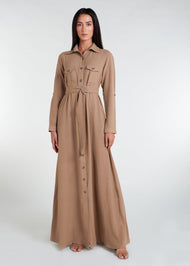 Safari Maxi Dress