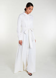 Shirted Maxi White