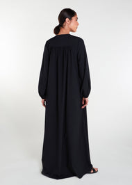 Billow Abaya Black