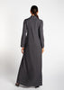 Straight Cut Maxi Charcoal