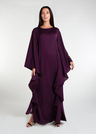 Floaty Kaftan Aubergine