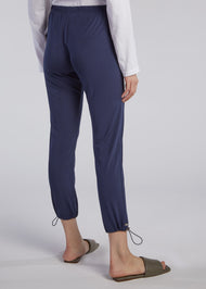 Modest Swimwear Toggle Pants - Navy