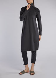 Modest Swimwear Top Long - Black