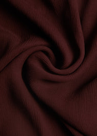 Burgundy Chiffon Silk Hijab | Hijabs |  Aab Modest Wear